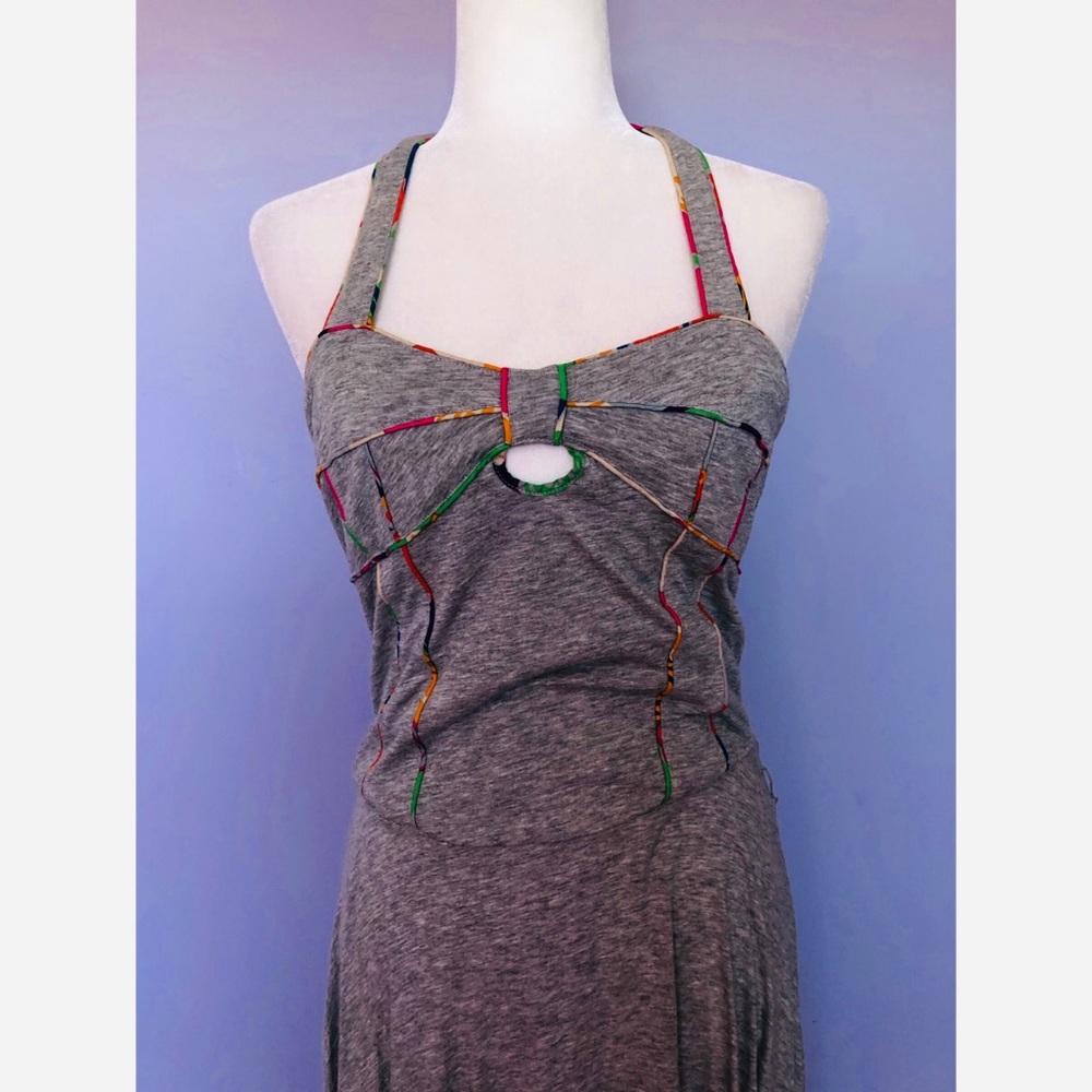 Marc Jacobs grey jersey halter dress - Picture 4 of 7